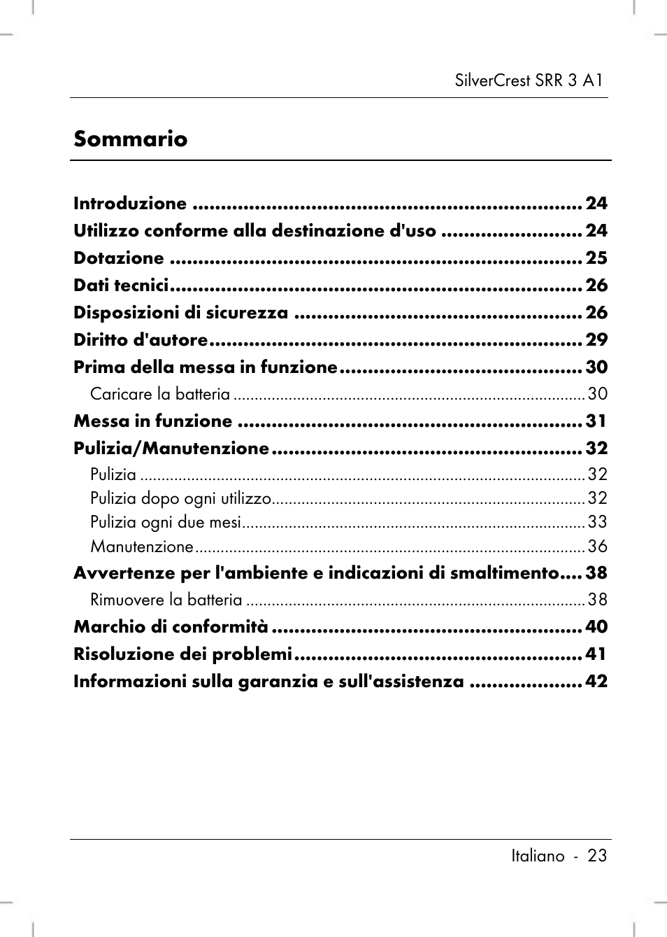 Silvercrest SRR 3 A1 User Manual | Page 25 / 110