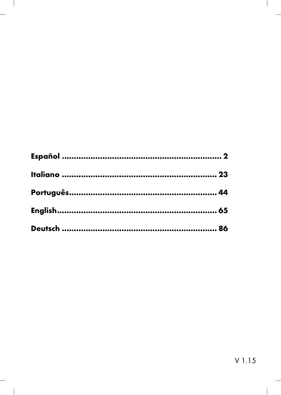 Silvercrest SRR 3 A1 User Manual | Page 3 / 110