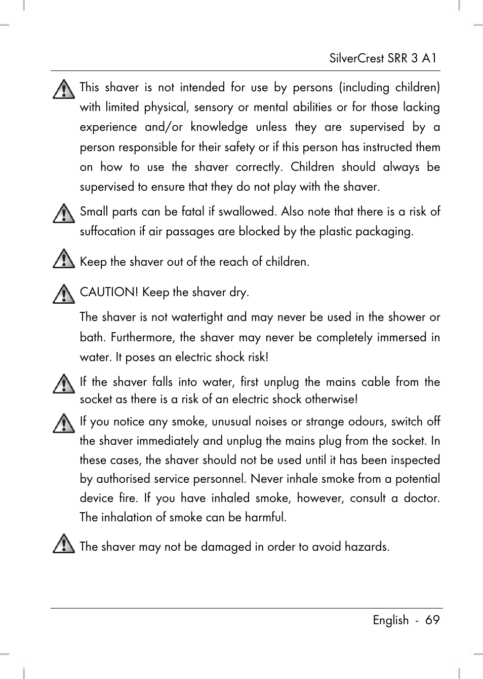 Silvercrest SRR 3 A1 User Manual | Page 71 / 110