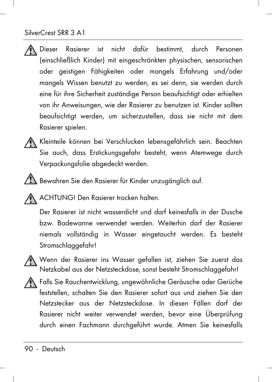 Silvercrest SRR 3 A1 User Manual | Page 92 / 110