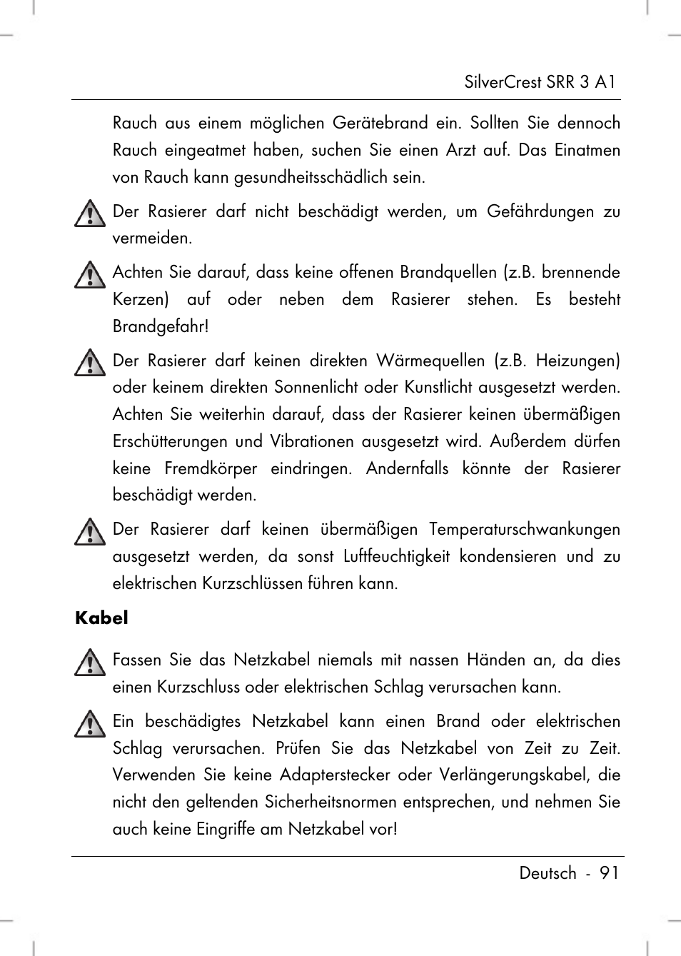 Silvercrest SRR 3 A1 User Manual | Page 93 / 110