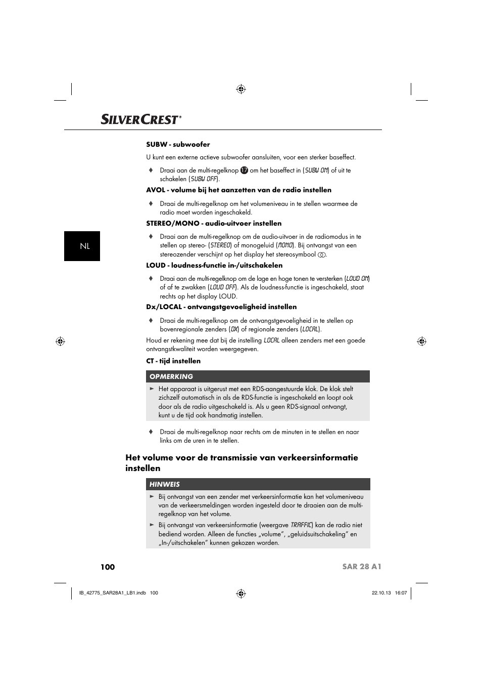 Silvercrest SAR 28 A1 User Manual | Page 104 / 145