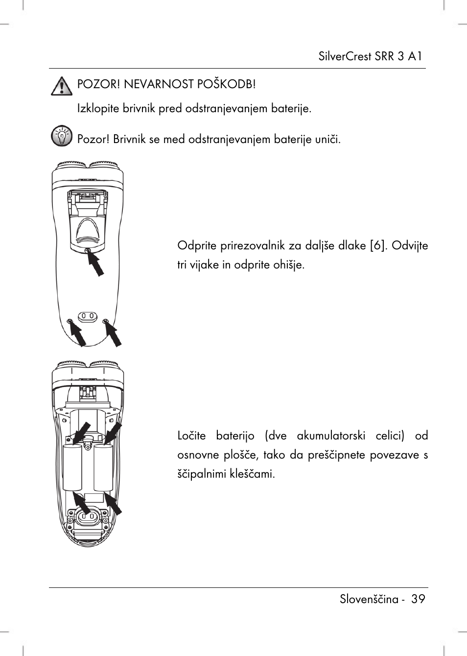 Silvercrest SRR 3 A1 User Manual | Page 41 / 110