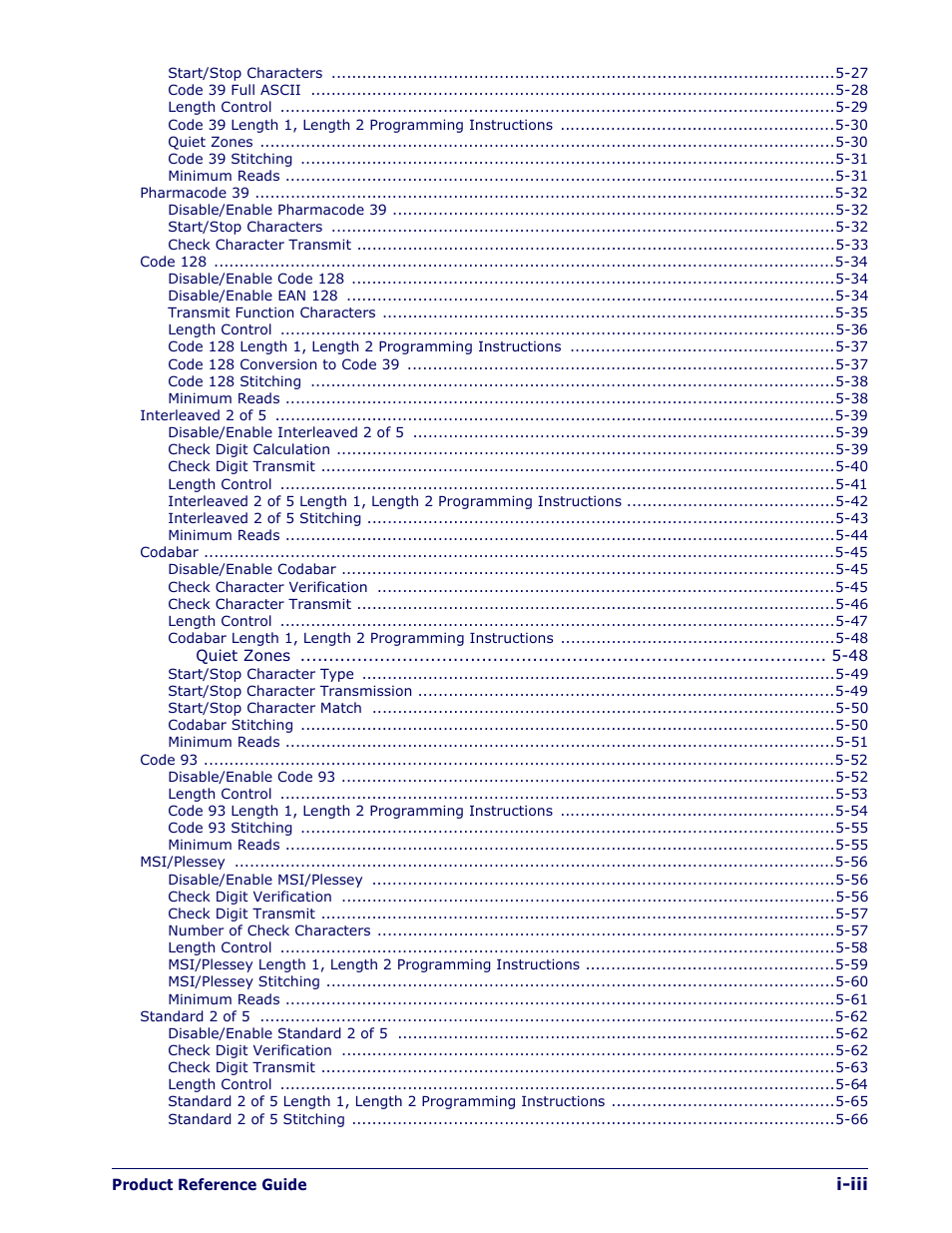 Datalogic Scanning 1000I User Manual | Page 5 / 176