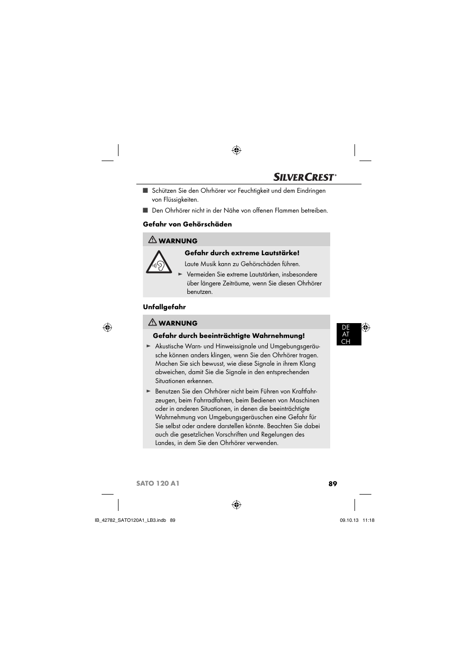 Silvercrest SATO 120 A1 User Manual | Page 92 / 101