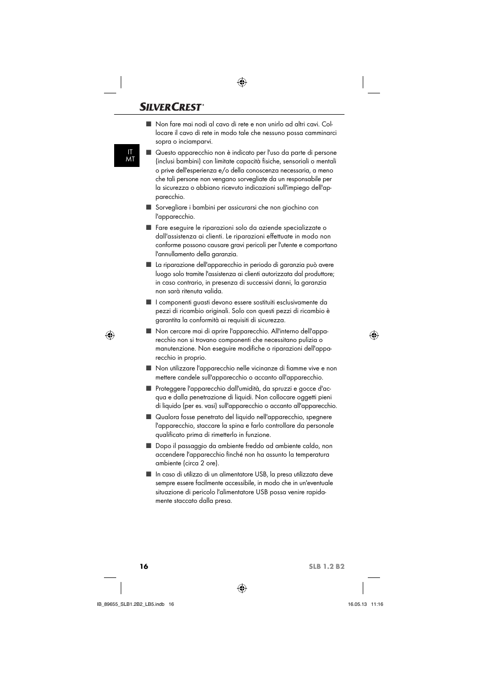 Silvercrest SLB 1.2 B2 User Manual | Page 19 / 64