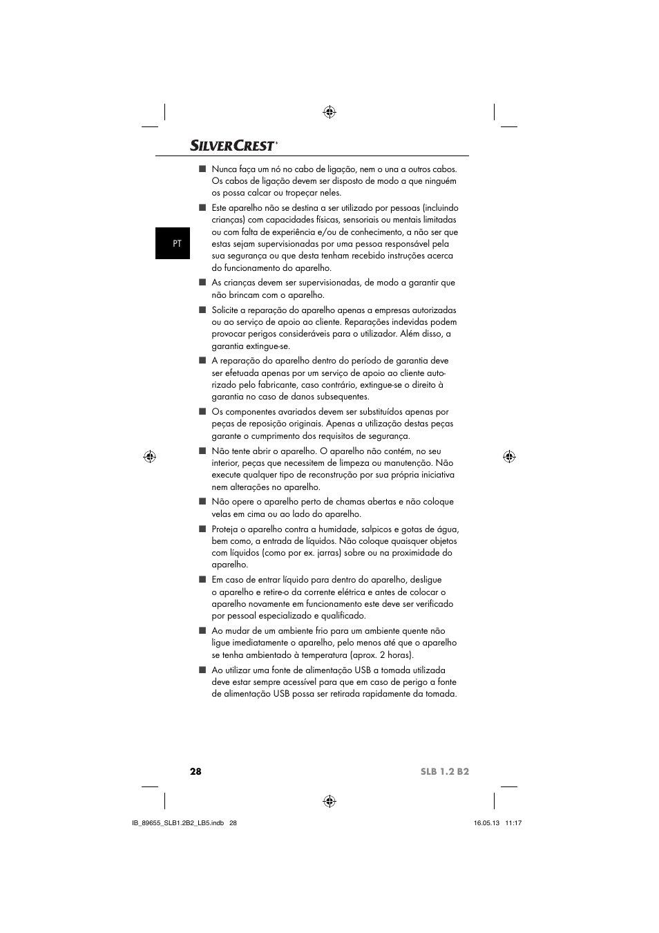 Silvercrest SLB 1.2 B2 User Manual | Page 31 / 64