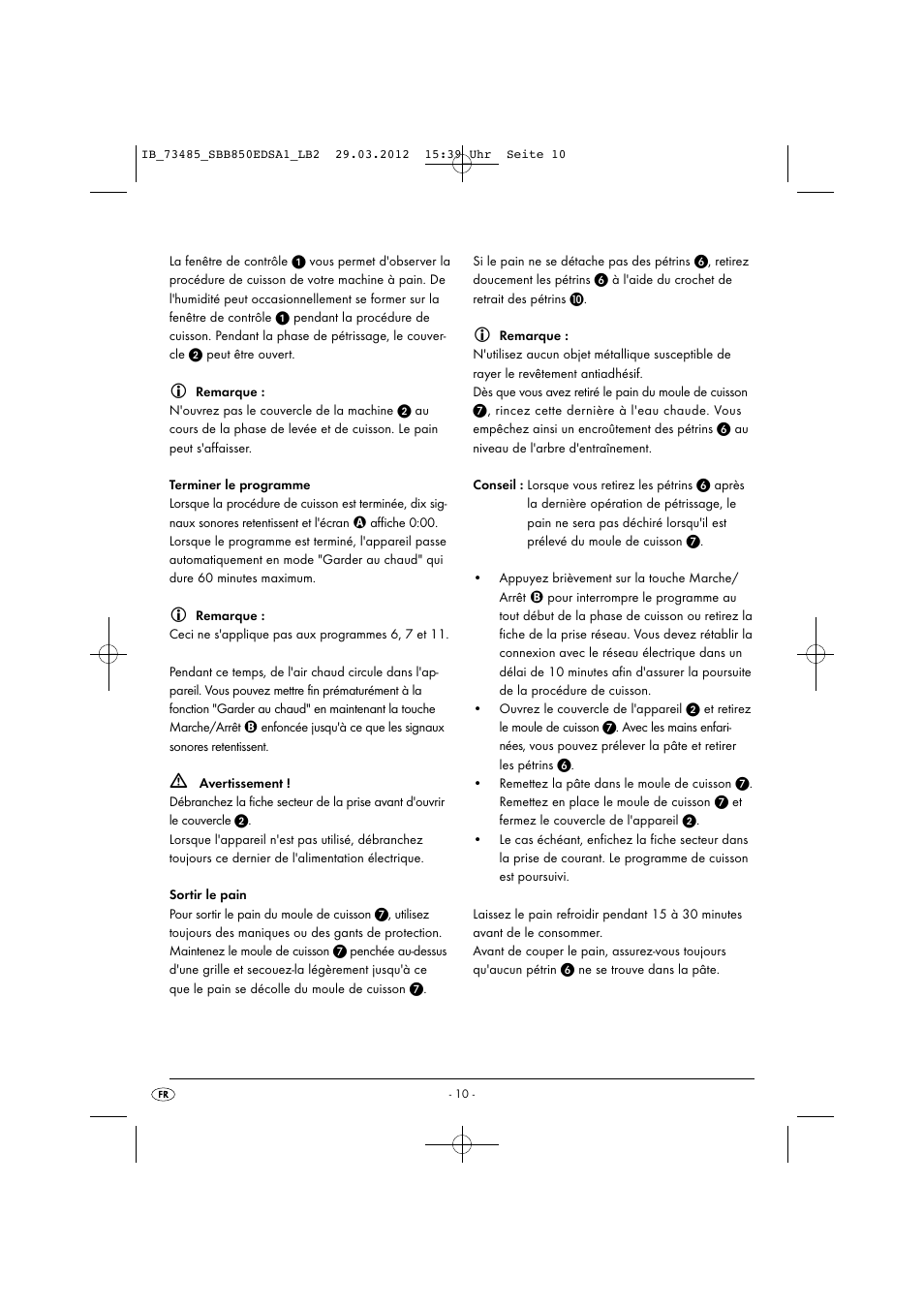 Silvercrest SBB 850 EDS A1 User Manual | Page 12 / 66