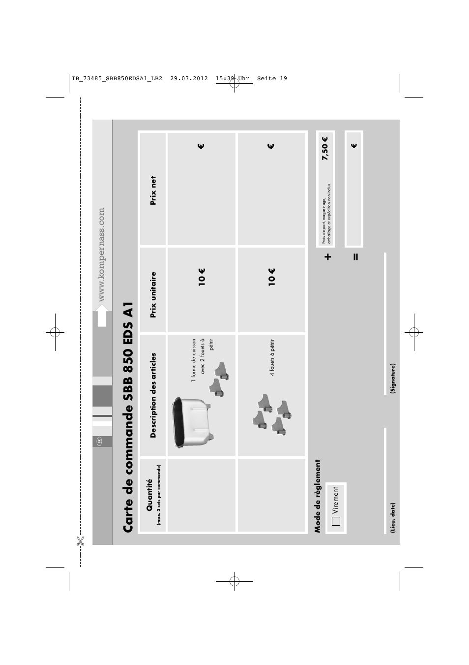 Car te de commande sbb 850 eds a1 | Silvercrest SBB 850 EDS A1 User Manual | Page 21 / 66