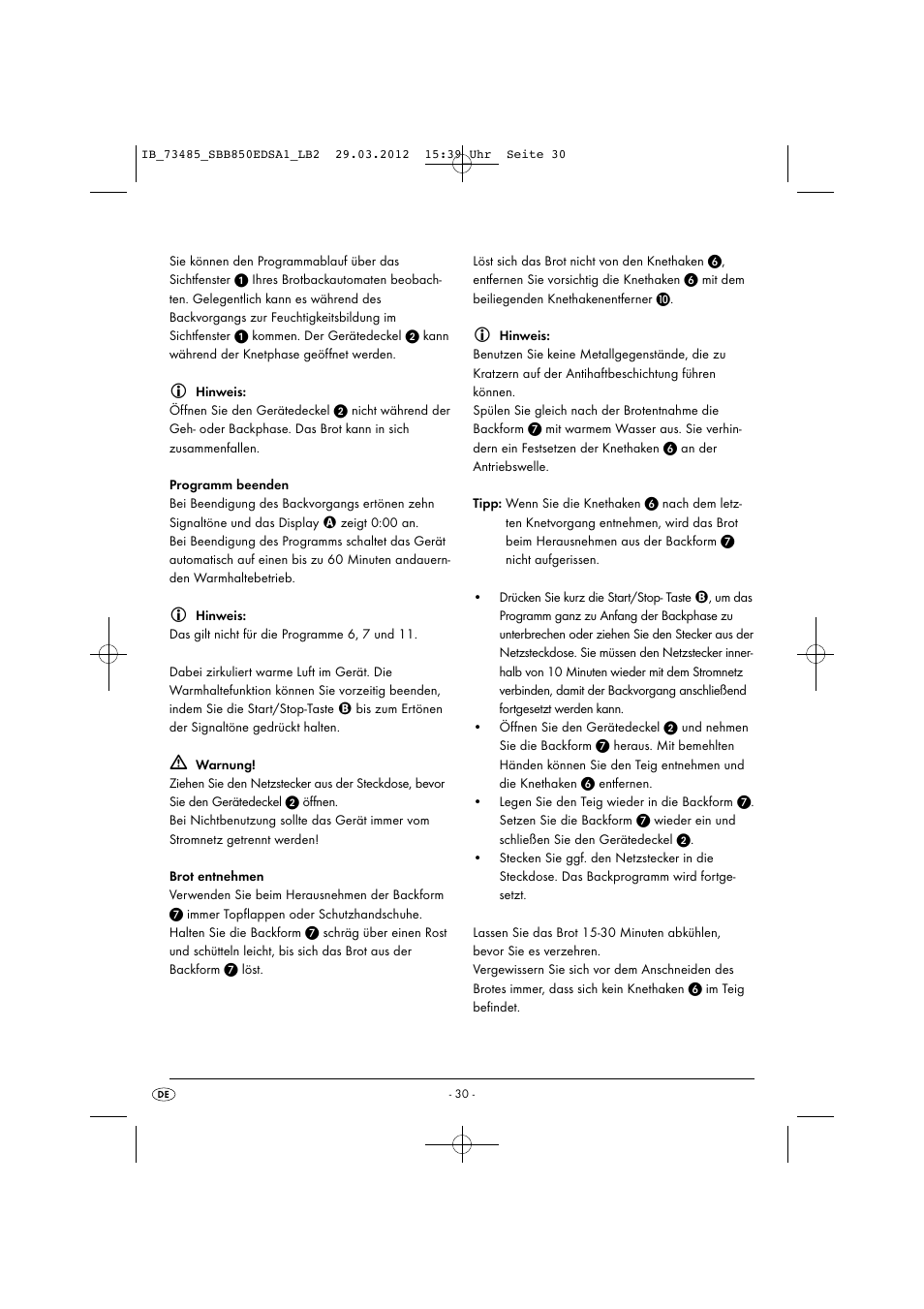 Silvercrest SBB 850 EDS A1 User Manual | Page 32 / 66