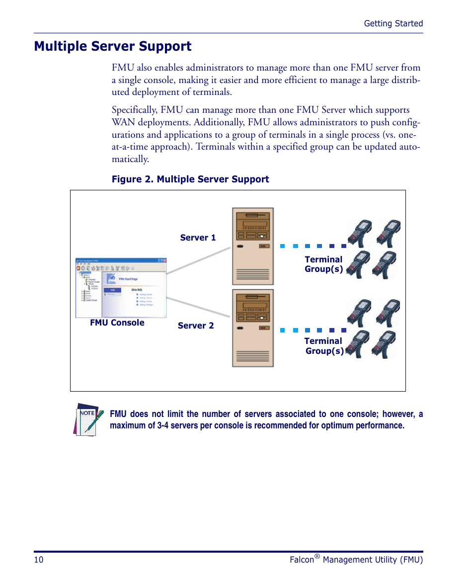 Multiple server support | Datalogic Scanning PDA User Manual | Page 22 / 100