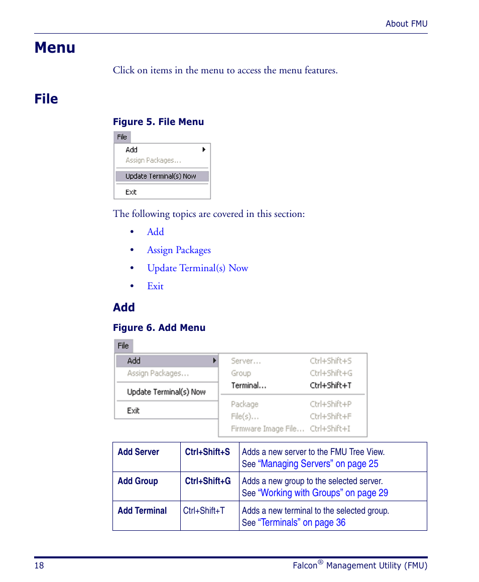 Menu, File | Datalogic Scanning PDA User Manual | Page 30 / 100