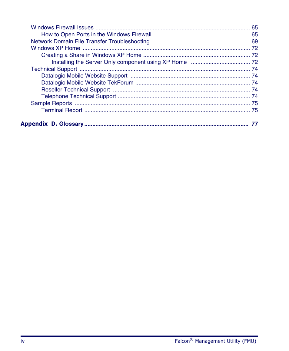 Datalogic Scanning PDA User Manual | Page 6 / 100