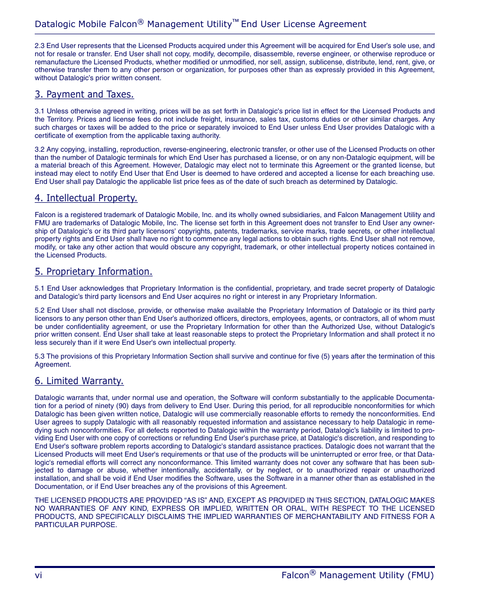 Datalogic Scanning PDA User Manual | Page 8 / 100