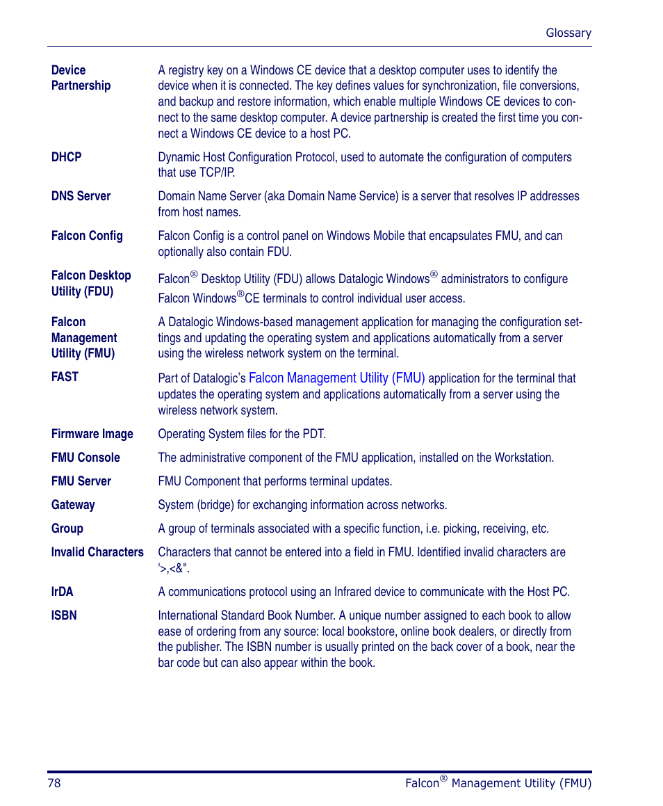 Datalogic Scanning PDA User Manual | Page 90 / 100