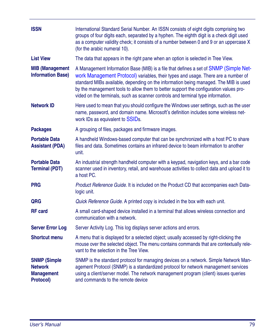 Datalogic Scanning PDA User Manual | Page 91 / 100