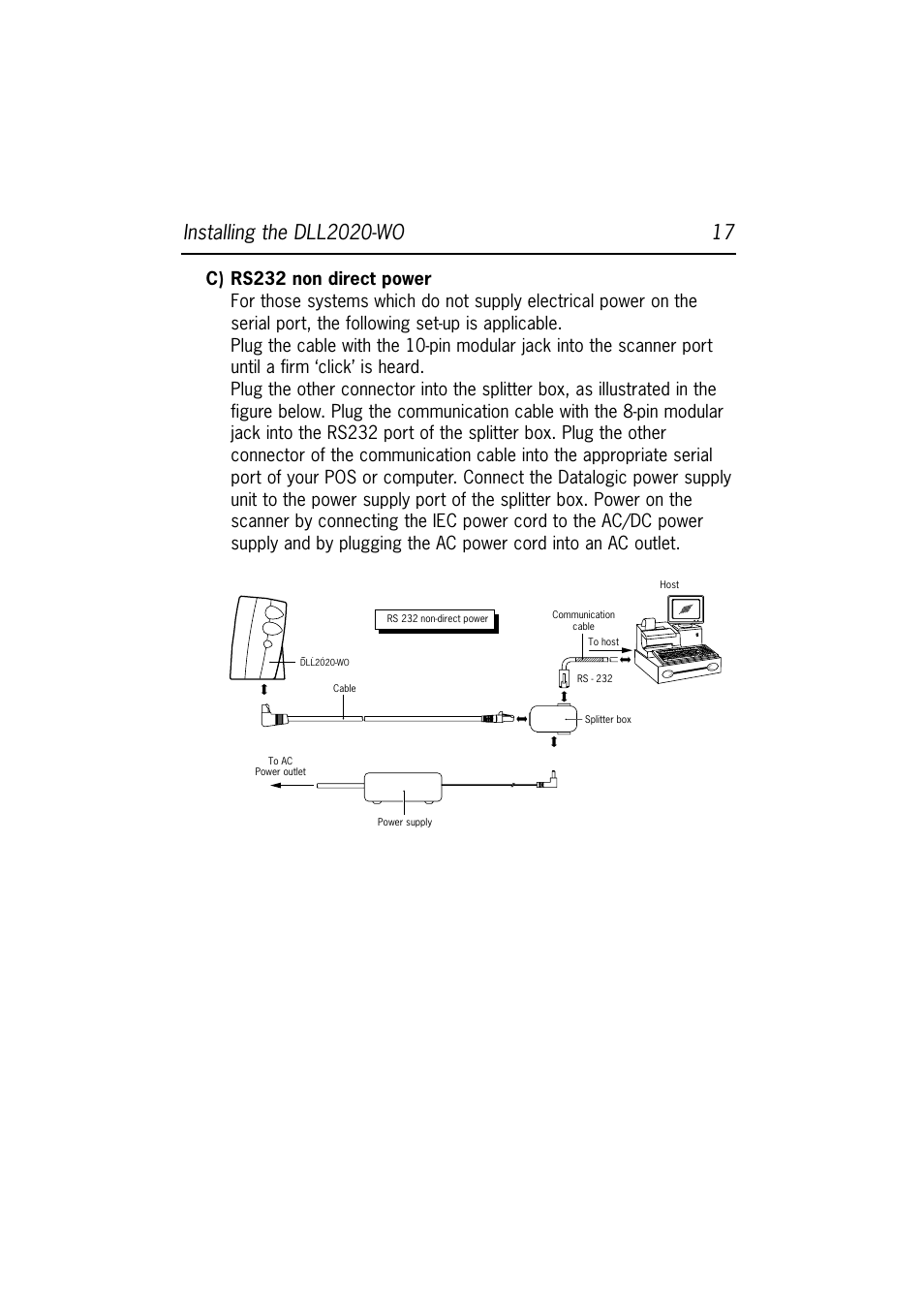Datalogic Scanning DLL2020-WO User Manual | Page 21 / 30