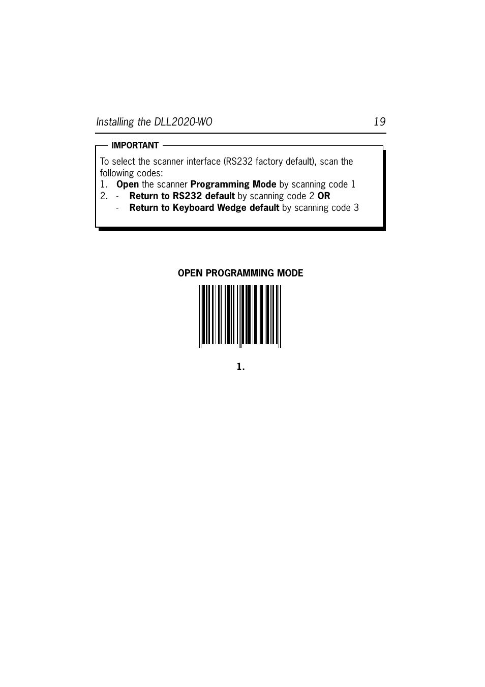 Datalogic Scanning DLL2020-WO User Manual | Page 23 / 30