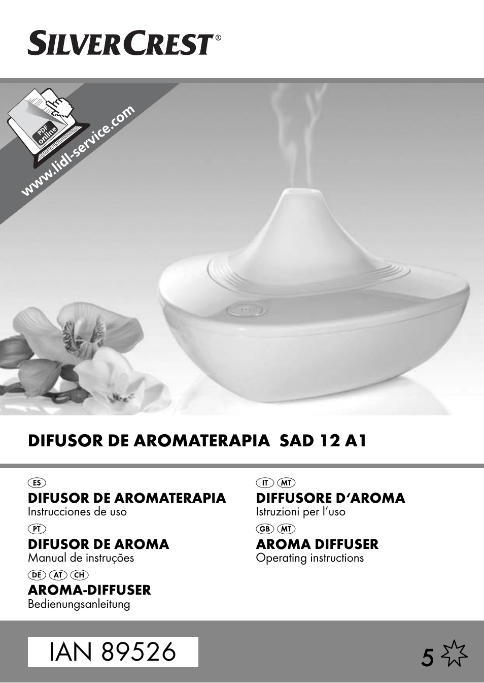 Silvercrest SAD 12 A1 User Manual | 74 pages