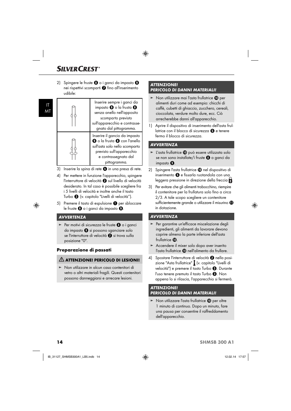 Silvercrest SHMSB 300 A1 User Manual | Page 17 / 44