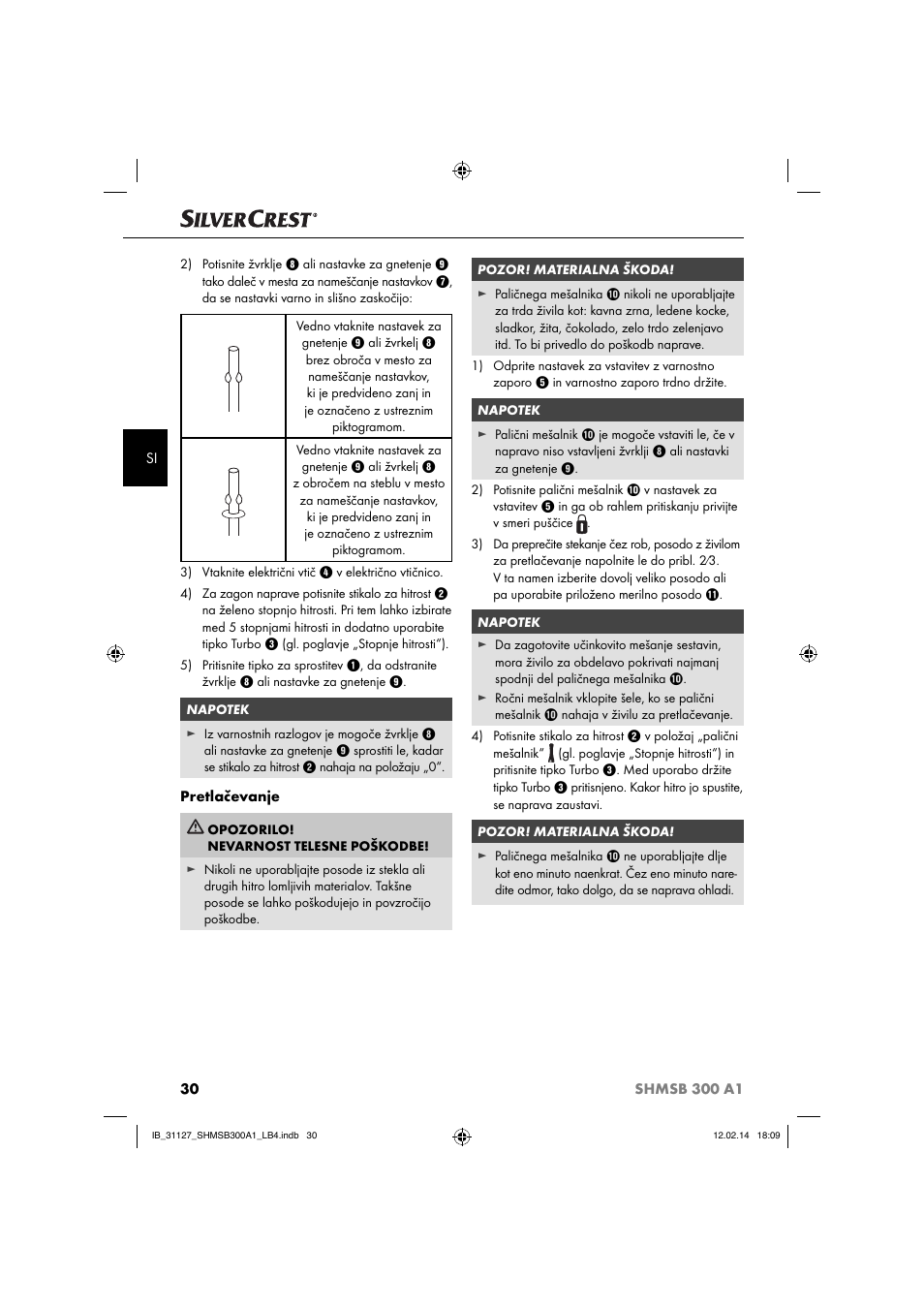 Silvercrest SHMSB 300 A1 User Manual | Page 33 / 60