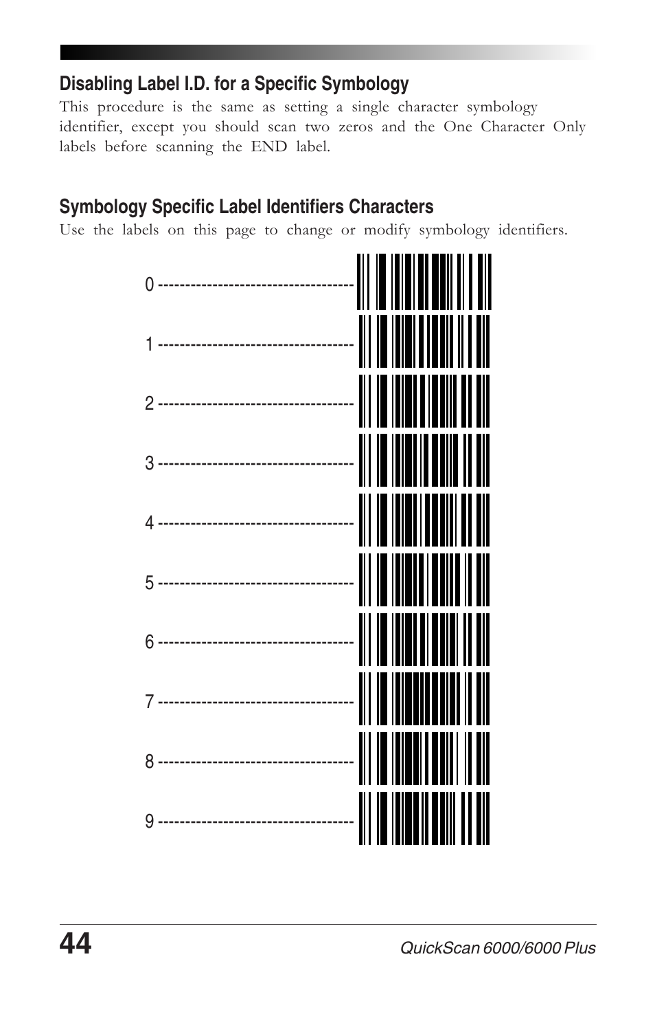 Datalogic Scanning 6000 User Manual | Page 48 / 104