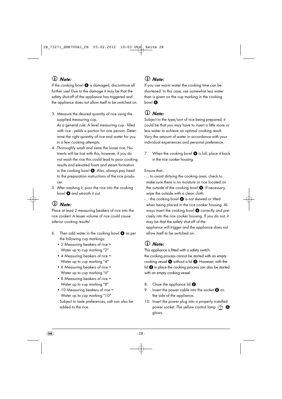 Silvercrest SRK 700 A1 User Manual | Page 30 / 33