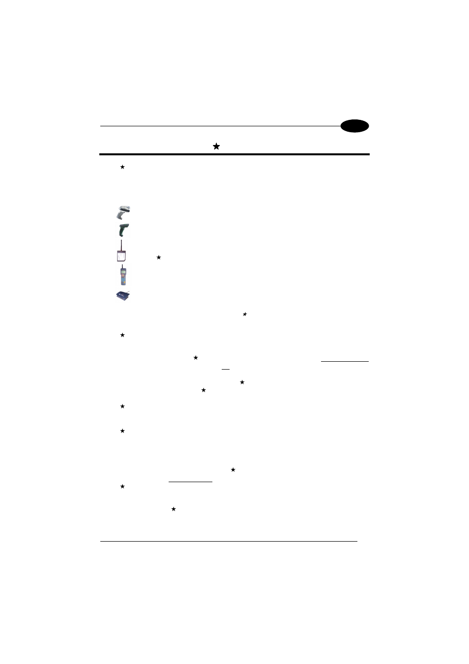 Utilisation de star     modem | Datalogic Scanning Modem User Manual | Page 37 / 82