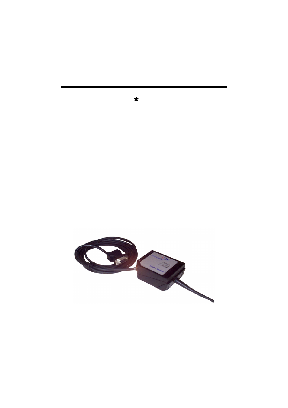 Star     modem | Datalogic Scanning Modem User Manual | Page 62 / 82