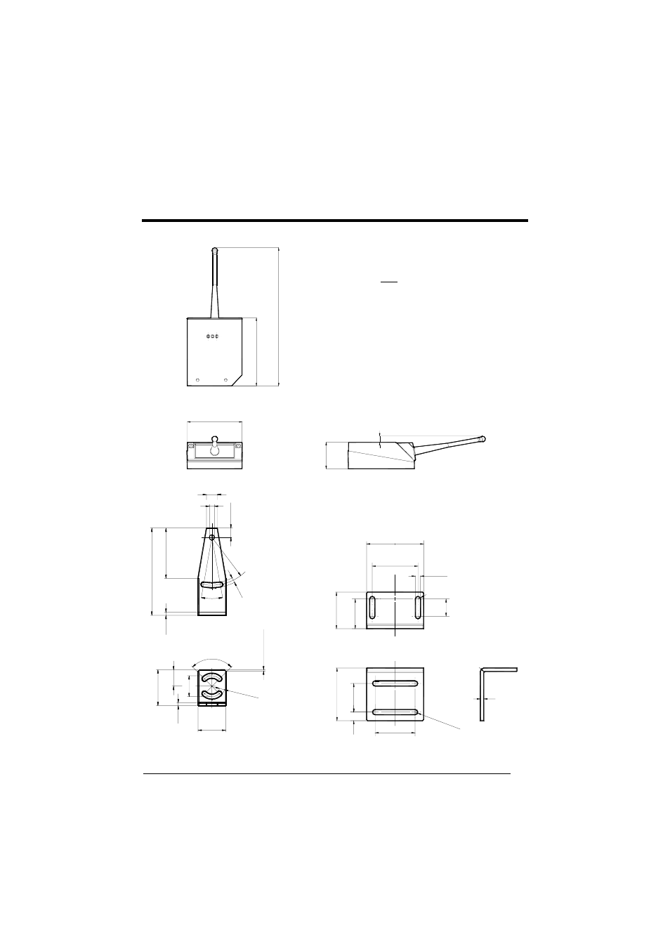 Overall dimensions | Datalogic Scanning Modem User Manual | Page 77 / 82