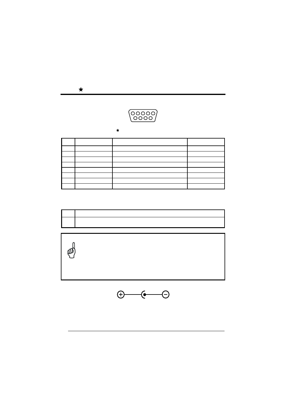 Star     modem™ cable pinout | Datalogic Scanning Modem User Manual | Page 78 / 82