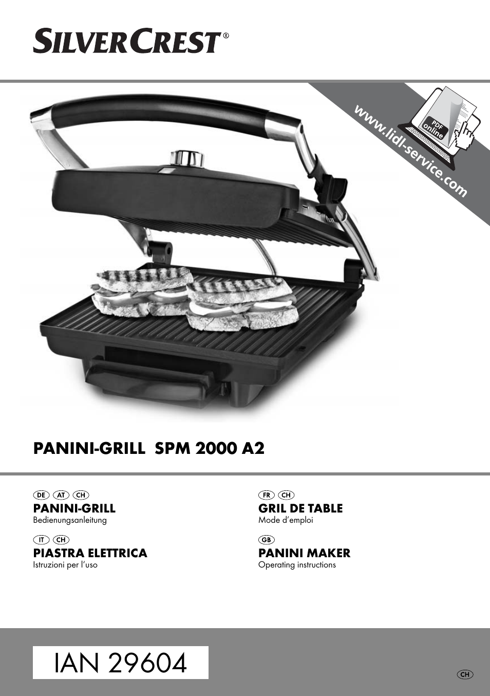 Silvercrest SPM 2000 A2 User Manual | 42 pages