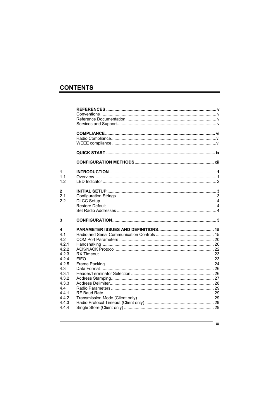 Datalogic Scanning DL Cordless Card DLCC User Manual | Page 3 / 55
