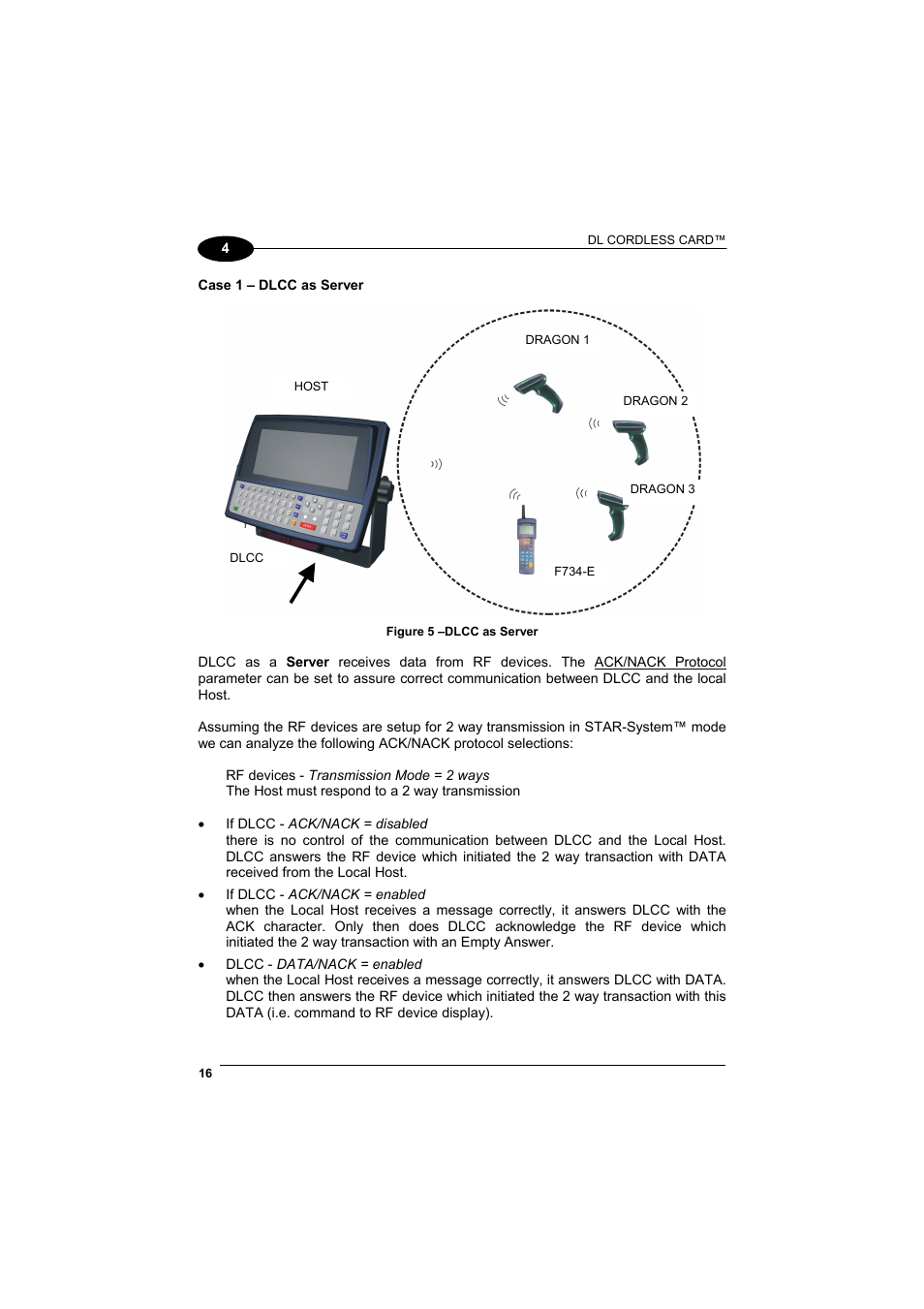 Datalogic Scanning DL Cordless Card DLCC User Manual | Page 30 / 55