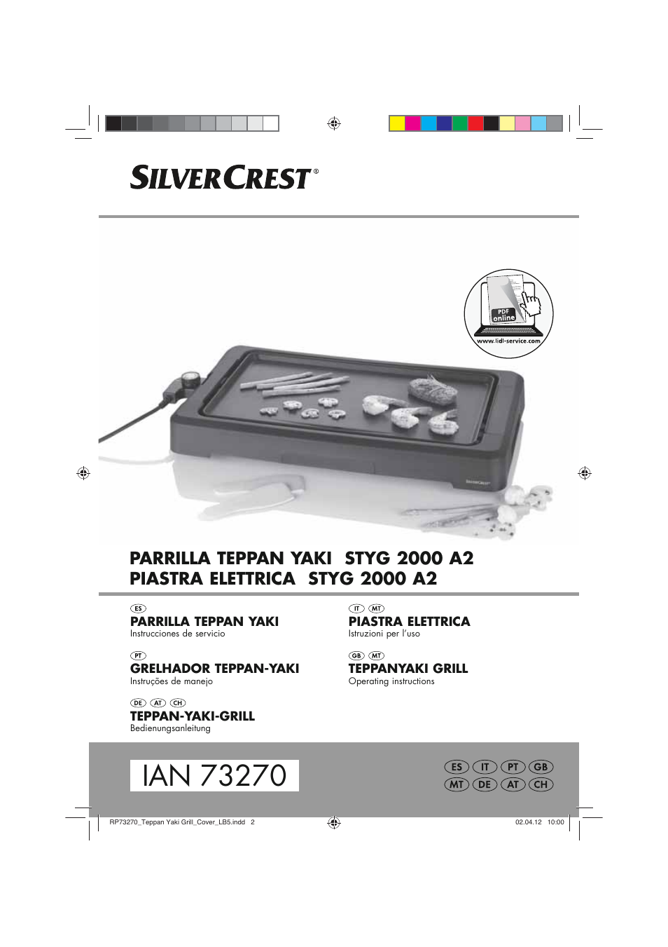 Silvercrest STYG 2000 A2 User Manual | 54 pages