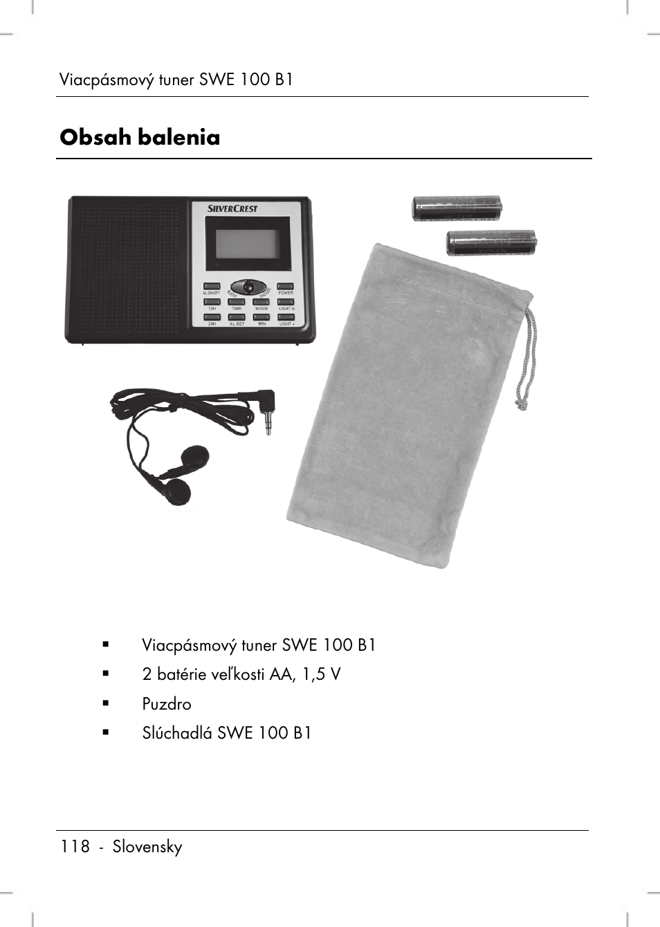 Silvercrest SWE 100 B1 User Manual | Page 120 / 174