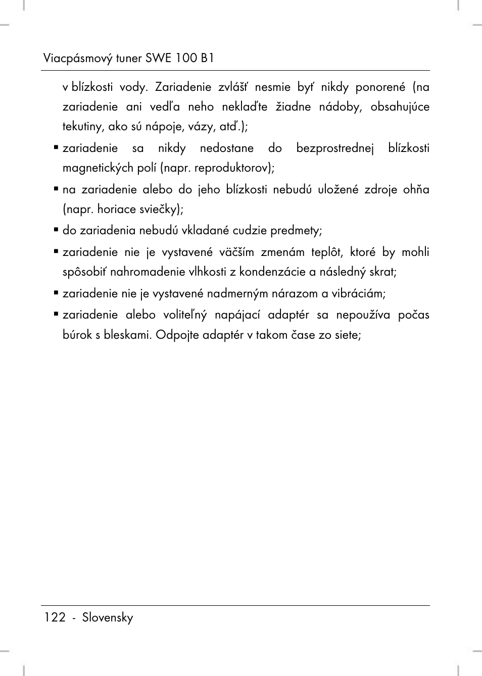 Silvercrest SWE 100 B1 User Manual | Page 124 / 174