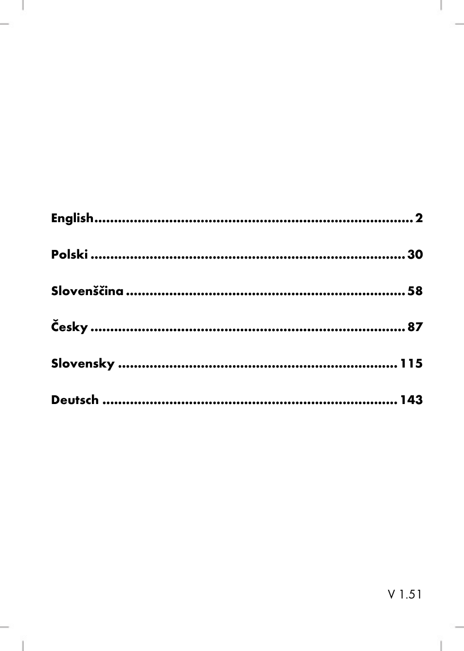 Silvercrest SWE 100 B1 User Manual | Page 3 / 174