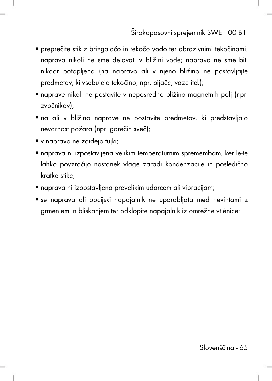 Silvercrest SWE 100 B1 User Manual | Page 67 / 174