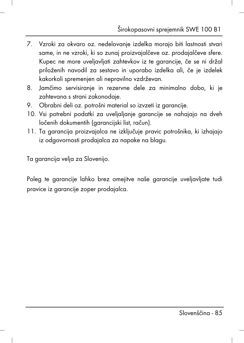 Silvercrest SWE 100 B1 User Manual | Page 87 / 174