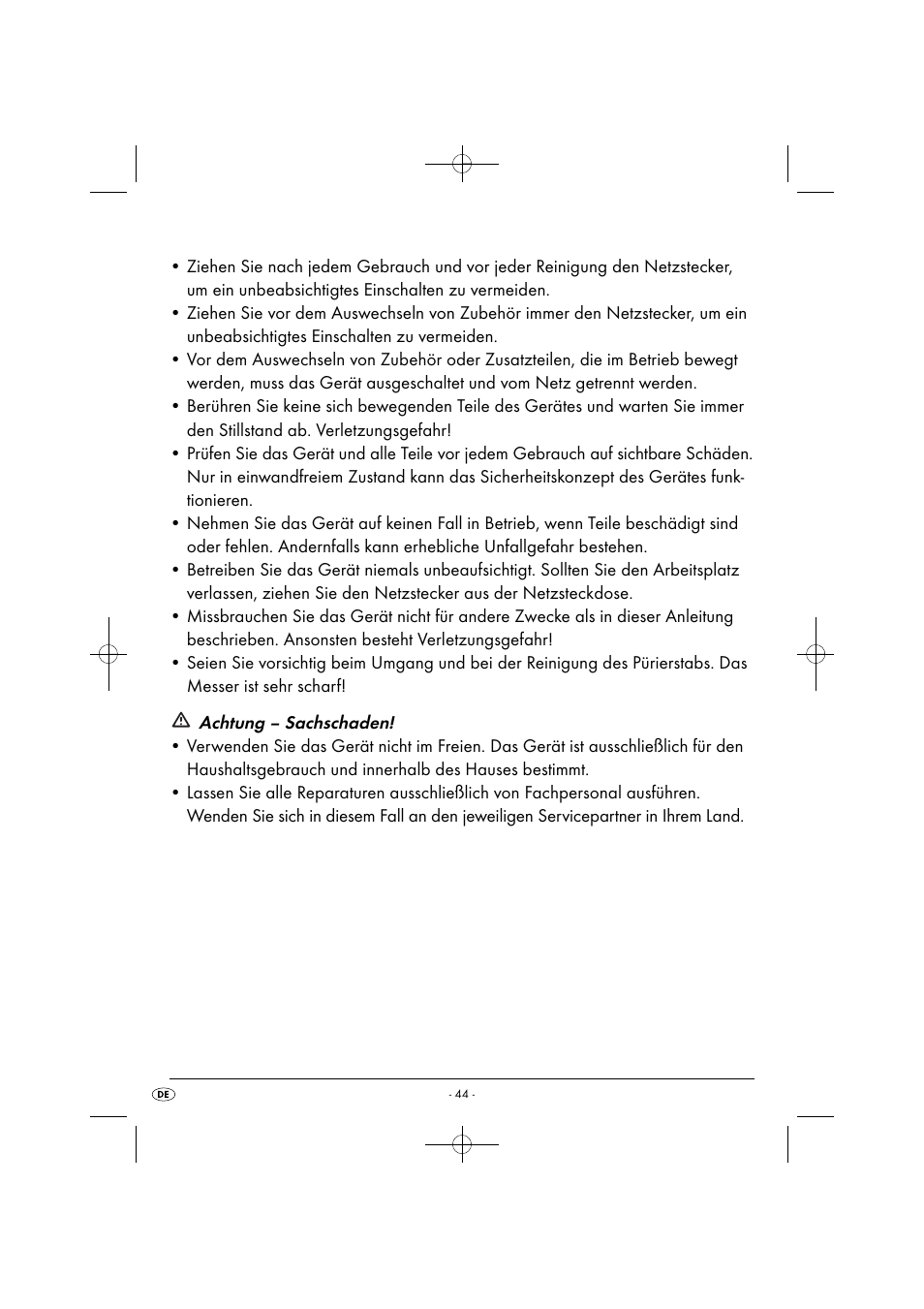 Silvercrest SHMS 300 B1 User Manual | Page 47 / 54