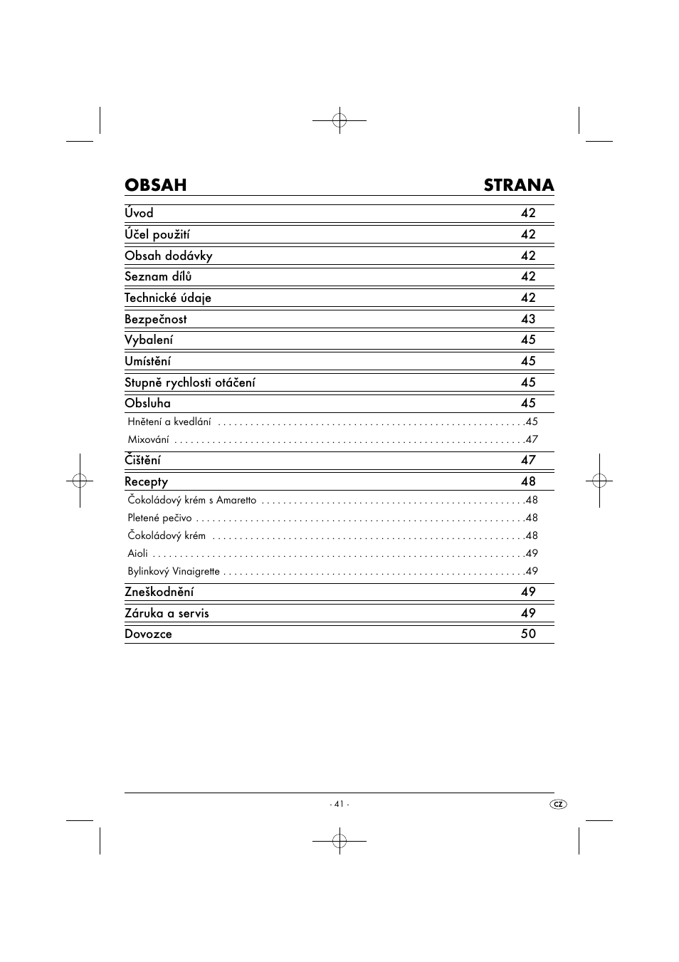 Silvercrest SHMS 300 B1 User Manual | Page 44 / 74