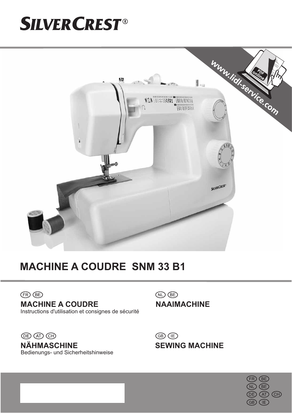 Silvercrest SNM 33 B1 User Manual | 94 pages