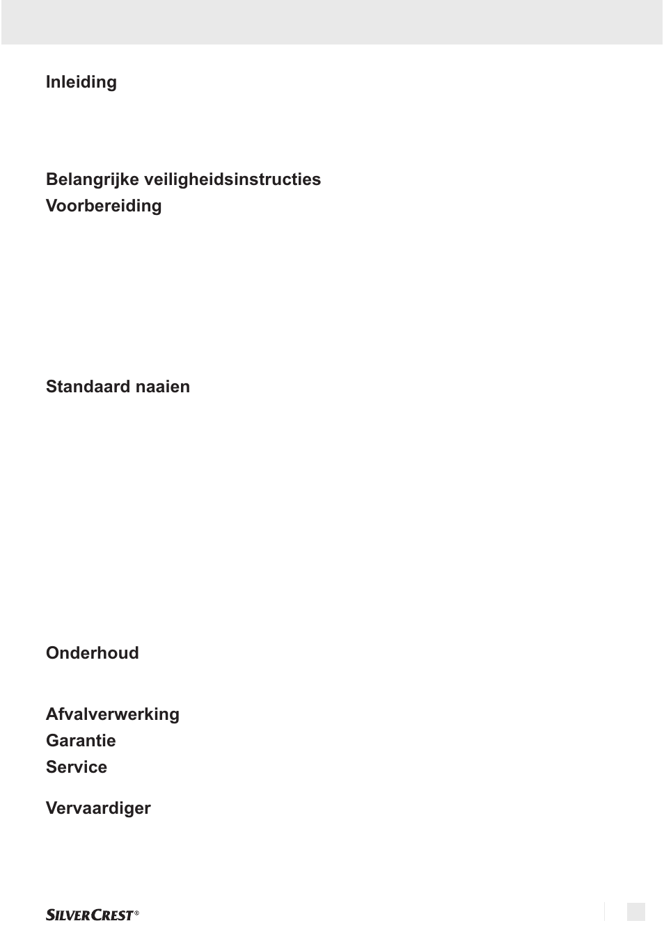 Inleiding voorbereiding standaard naaien | Silvercrest SNM 33 B1 User Manual | Page 27 / 94