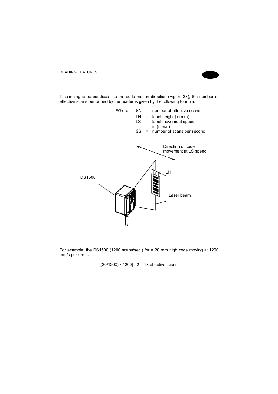 Step-ladder mode | Datalogic Scanning DS1500 User Manual | Page 43 / 65