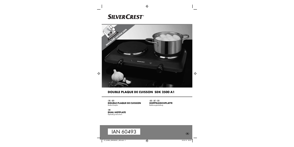 Silvercrest SDK 2500 A1 User Manual | 32 pages