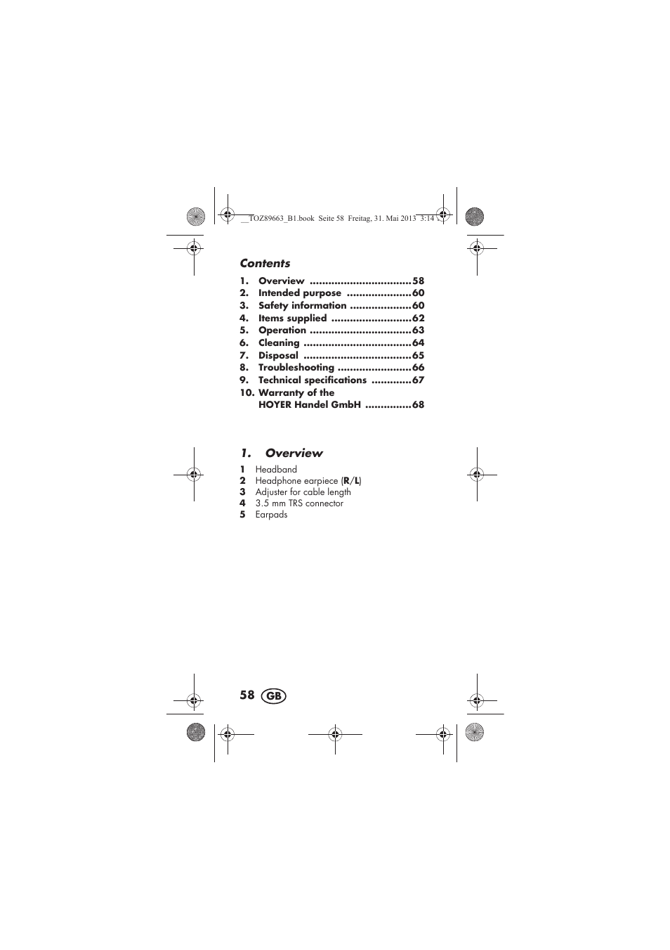 Silvercrest SSK 32 A1 User Manual | Page 60 / 74