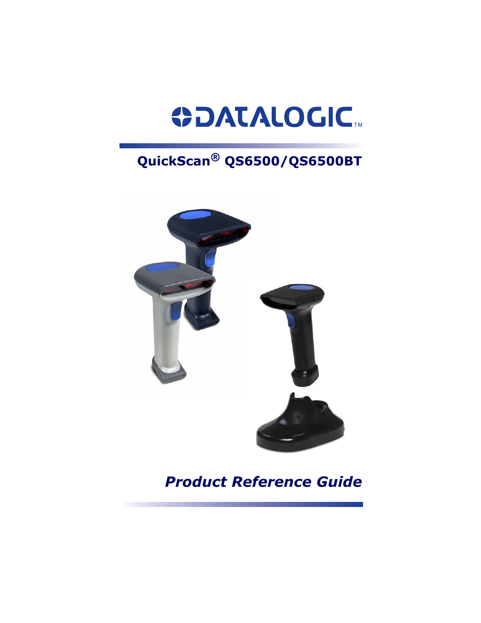 Datalogic Scanning QUICKSCAN QS6500BT User Manual | 336 pages