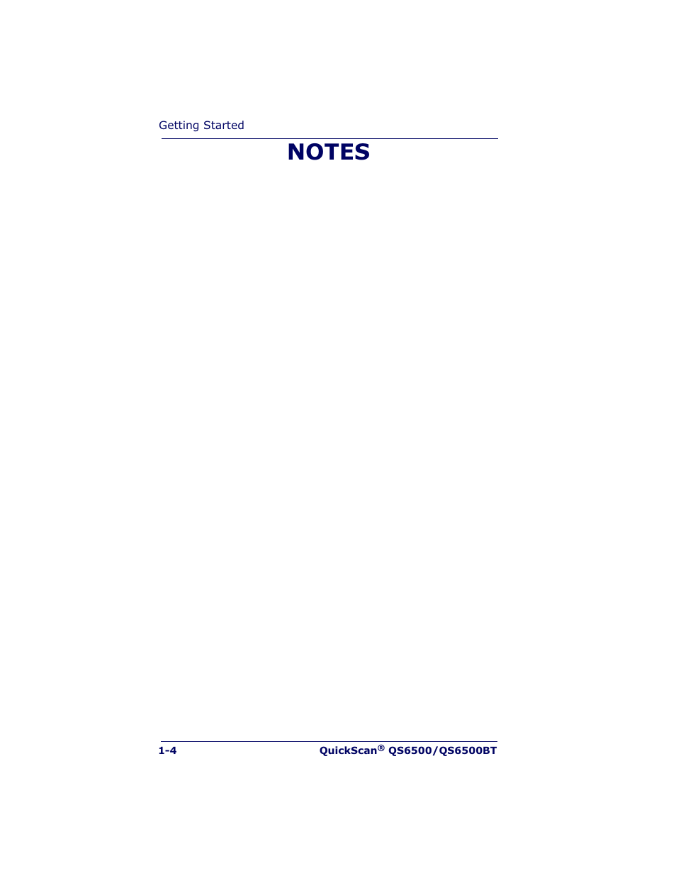 Datalogic Scanning QUICKSCAN QS6500BT User Manual | Page 14 / 336