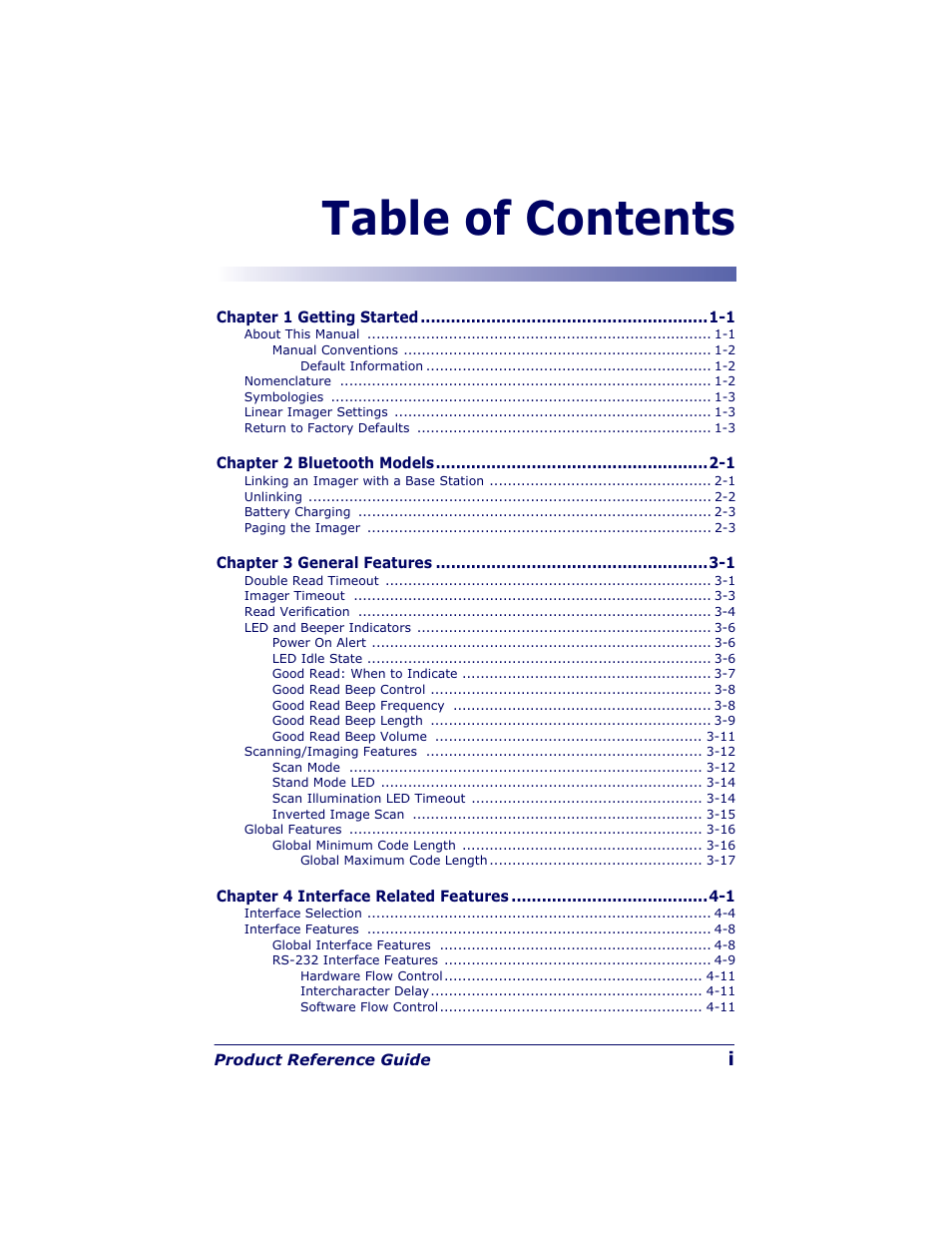 Datalogic Scanning QUICKSCAN QS6500BT User Manual | Page 3 / 336